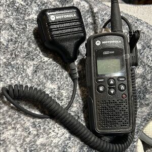 Motorola Black Digital Two-Way Radio